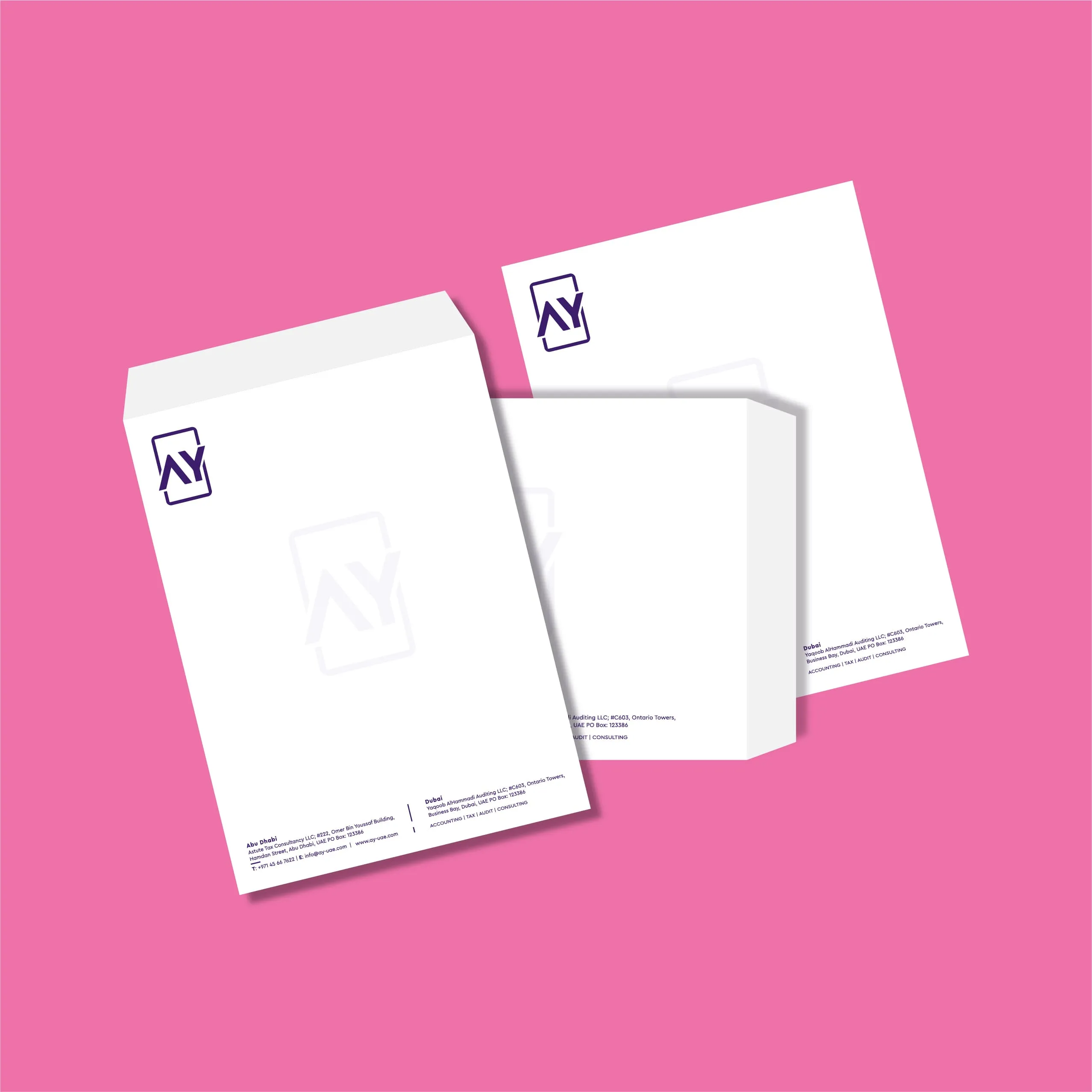 Letter Head And Envelopes sample 12